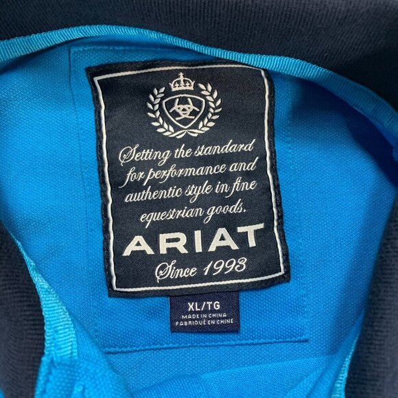 Ariat Taryn Short Sleeve Embroidered Logo Polo Shirt - Picture 4 of 8